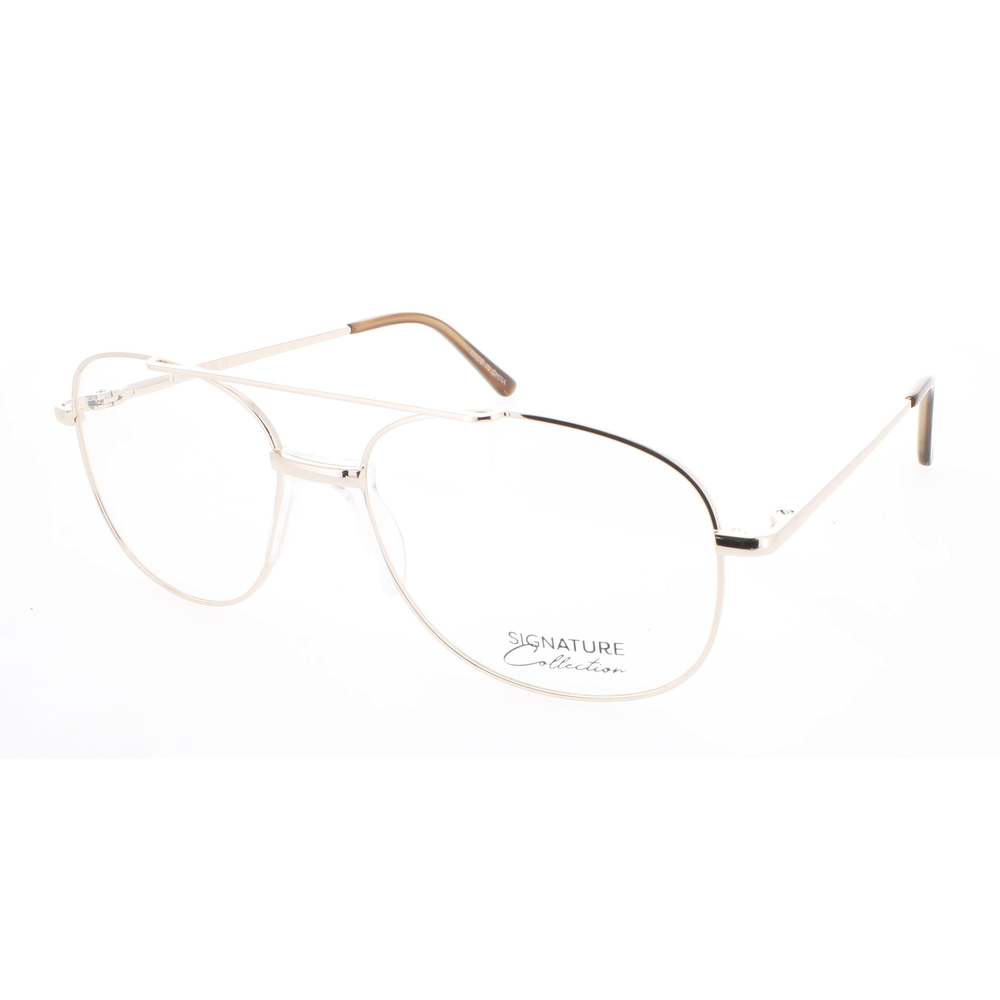 SIGNATURE Pn100-Gold-56 Eyeglasses Eye Glasses GOLD Authentic New